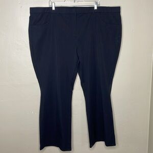 ISAAC MIZRAHI Live! Black Pants Essential Normcore Every Day Career Wear 28W